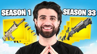 Ranking the BEST Weapon from EVERY Fortnite Season [upl. by Llerrom]