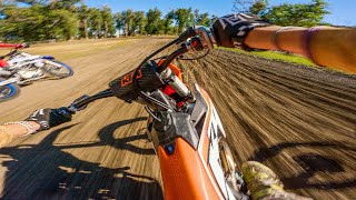 2024 KTM 250 SXF POV  WIDE OPEN [upl. by Isola]