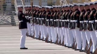 US Marine Corps Silent Drill Platoon [upl. by Derfniw]