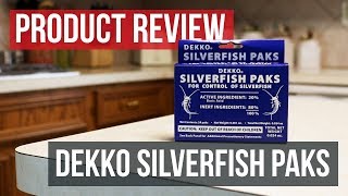 Dekko Silverfish Paks Product Review [upl. by Elish]