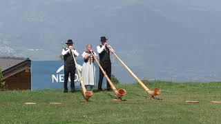 Cor des Alpes  Festival Nendaz 2021  Trio de la Tournette [upl. by Auerbach548]