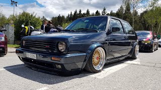 MODIFIED VW GOLF MK2 COMPILATION WÖRTHERSEE [upl. by Cralg]