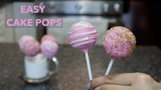 Easy Cake Pop Tutorial [upl. by Nioe652]