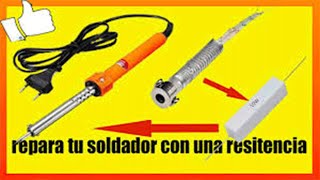 ✅Como Arreglar Un Soldador de Estaño [upl. by Lange736]