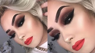 FULL GLAM  Sultry Makeup Tutorial [upl. by Marlow952]