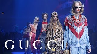 Gucci Spring Summer 2018 Fashion Show Full Video [upl. by Assital]