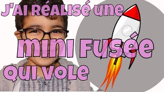 Comment faire une mini fusée🚀💫 qui vole [upl. by Bannerman]