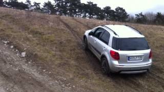 Suzuki SX4 4x4 offroading 4 part 1 [upl. by Ojoj]