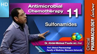 Antimicrobial Chemotherapy Ar Lecture 11 Sulfonamides [upl. by Sikleb]