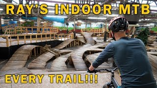 Full Tour of Rays Indoor MTB Park Cleveland Ohio [upl. by Lewellen]