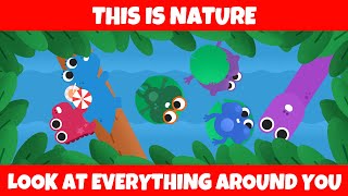 This is Nature  Save the Earth Songs  HiDino Kids Songs [upl. by Lertnek]