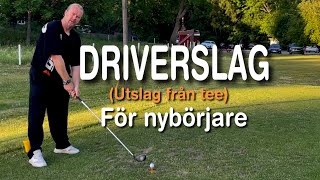 Driverslag för nybörjare… [upl. by Hotze]