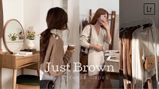 Best Lightroom Preset Brown [upl. by Grace]