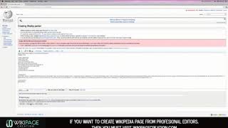 How to Create A Wikipedia Biography or Profile Page  Beginners Tutorial [upl. by Lisk785]