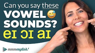 Pronunciation Practice 👄 Difficult Vowel Sounds DIPHTHONGS [upl. by Nets]