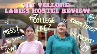 VIT VELLORE Ladies Hostel Tour  2022 [upl. by Nonnahc]