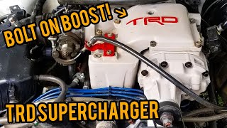 TRD Superchargers are AWESOME [upl. by Anerev]