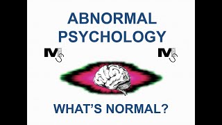 Understanding Abnormal Psychology  The Simplest Explanation Ever [upl. by Winou]