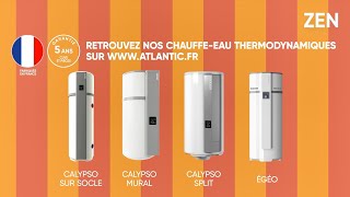 Être ZEN avec un chauffeeau thermodynamique Atlantic [upl. by Herrick]