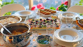 Ramadan Turkish Iftar Menu Ottoman Lentil Soup  Kofta With Potato Yogurt  Walnut Dessert [upl. by Mailliwnhoj]