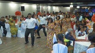 Beautiful Congolese Wedding Entrance Dance [upl. by Ayotel]