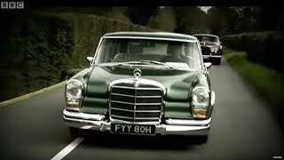 Classic Car Challenge Grosser Mercedes Vs RollsRoyce Corniche  Top Gear [upl. by Nahshunn303]