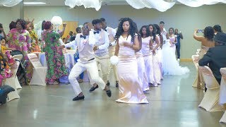 Best Congolese Wedding Entrance Dance [upl. by Ennirroc457]