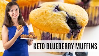 THE BEST KETO MUFFINS Quick Easy And Moist [upl. by Eitisahc445]