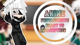 Anime Characters React To Each OtherPart 1 [upl. by Liddie]