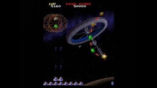 GALAGA 88 ARCADE  FULL GAME [upl. by Derriey]