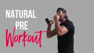 Homemade NATURAL PreWORKOUT Recipe Drink  School of Calisthenics [upl. by Quintin]