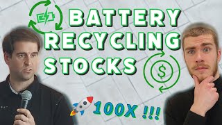 EV Battery Recycling 🔋 ♻ Redwood Materials [upl. by Schwarz]