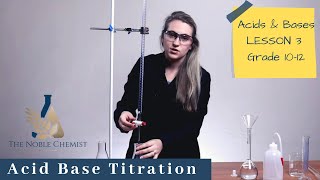 Acid Base Titration With Bromothymol Blue [upl. by Maurene]