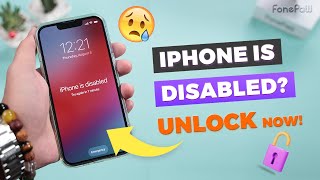 iPhone is Disabled How to Unlock iPhoneiPad [upl. by Nevs879]