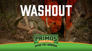 Washout  Deer Hunt With Big Bucks On Mississippi River  Primos Truth About Hunting Season 19 [upl. by Josephine]