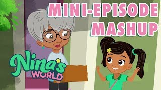 Ninas World Mini Episode Mashup 3  Universal Kids [upl. by Ahtiekal]