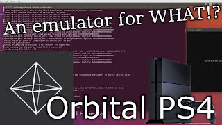 First REAL PS4 Emulator  Orbital Emulator [upl. by Croner]