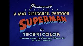 Max Fleischers Superman 1941 HD [upl. by Nessim]