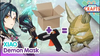 Xiao Mask Cardboard Diy  Tutorial [upl. by Meehar53]