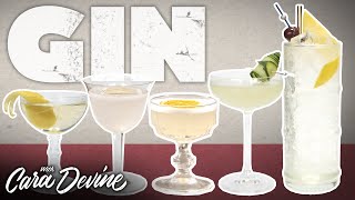 Great Gin Cocktails 3 classics a refreshing twist and a favourite to finish [upl. by Higinbotham]