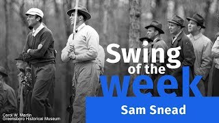 Sam Snead – Swing of the Week [upl. by Harragan]