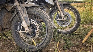 Michelin Anakee Wild vs Continental TKC 80 Twinduro Review [upl. by Pulchia]