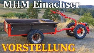 Einachser Vorstellung  MHM Hatz Diesel [upl. by Llebasi]