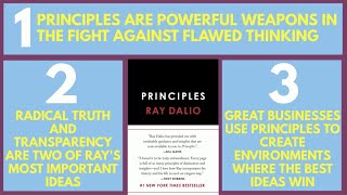 Principles Summary Animated  Ray Dalio  Rules For Making Better Decisions amp Navigating the World [upl. by Garges626]