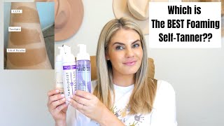 Best Foaming Self Tanner  Tanologist Isle Of Paradise or Ulta Review How to Before and After [upl. by Lyons34]