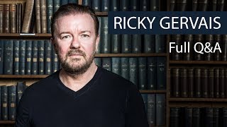 Ricky Gervais  Full QampA  Oxford Union [upl. by Verge656]