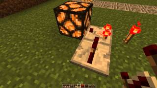 Minecraft Redstone Comparator Clock [upl. by Dragde]