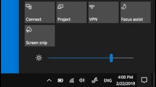 How to adjust screen brightness for Windows 10 [upl. by Eeimaj]