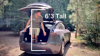 Tesla Model Y Cargo Space 2023 [upl. by Halley917]