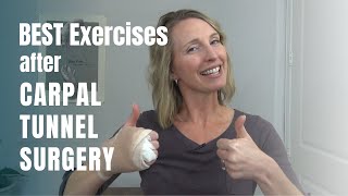 Exercises to do AFTER CARPAL TUNNEL SURGERY [upl. by Conant880]